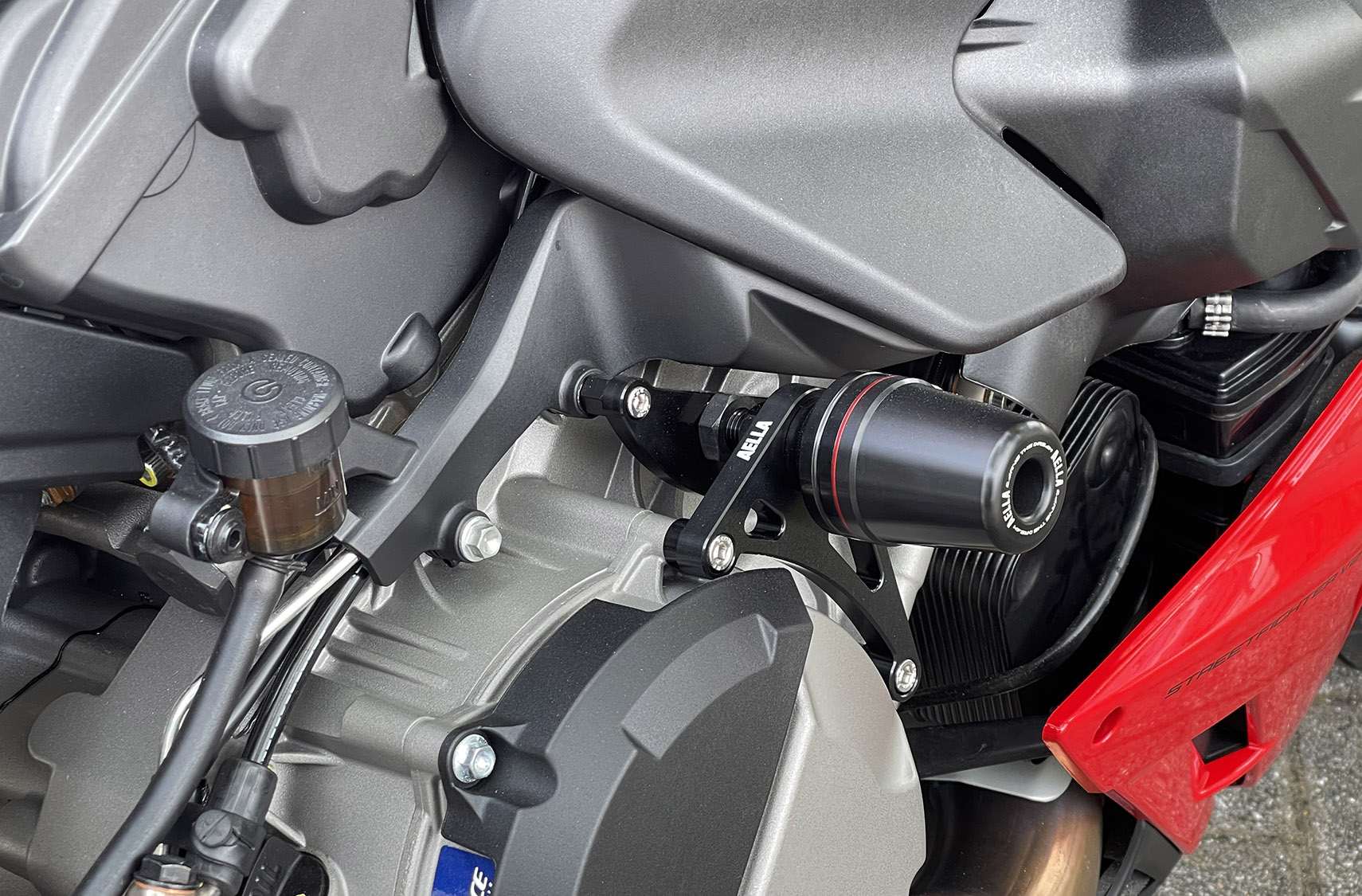 AELLA Frame Slider Kit For the Ducati Streetfighter V2 (2023+)